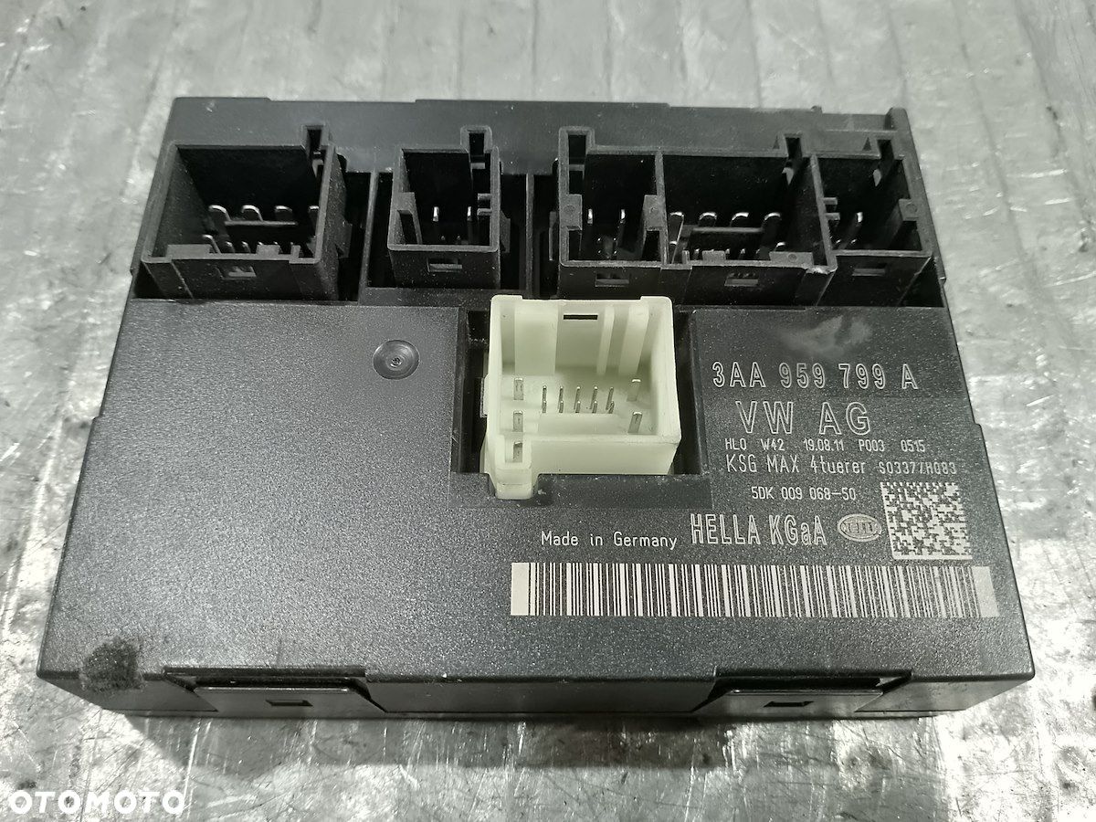 MODUŁ KOMFORTU VW PASSAT B7 3AA959799A 5DK009068-05 2.0 TDI - 1