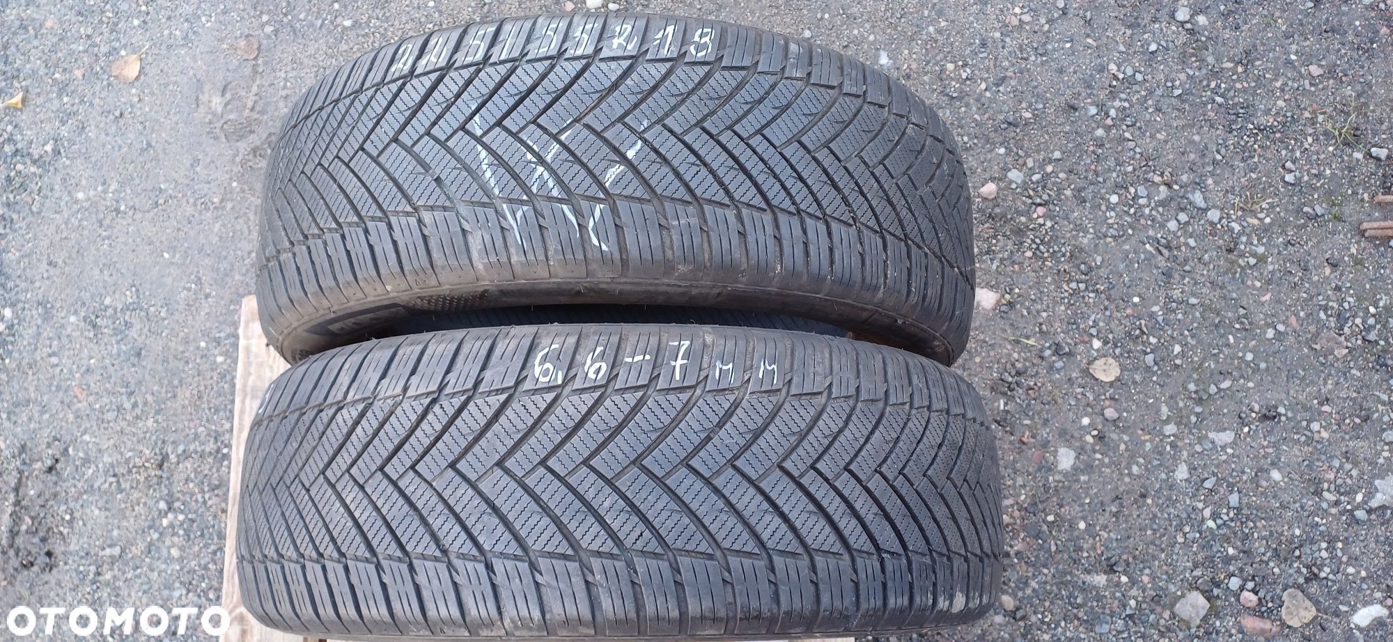 225/55R18 98V IMPERIAL , dwie używane opony wielosezonowe. - 1