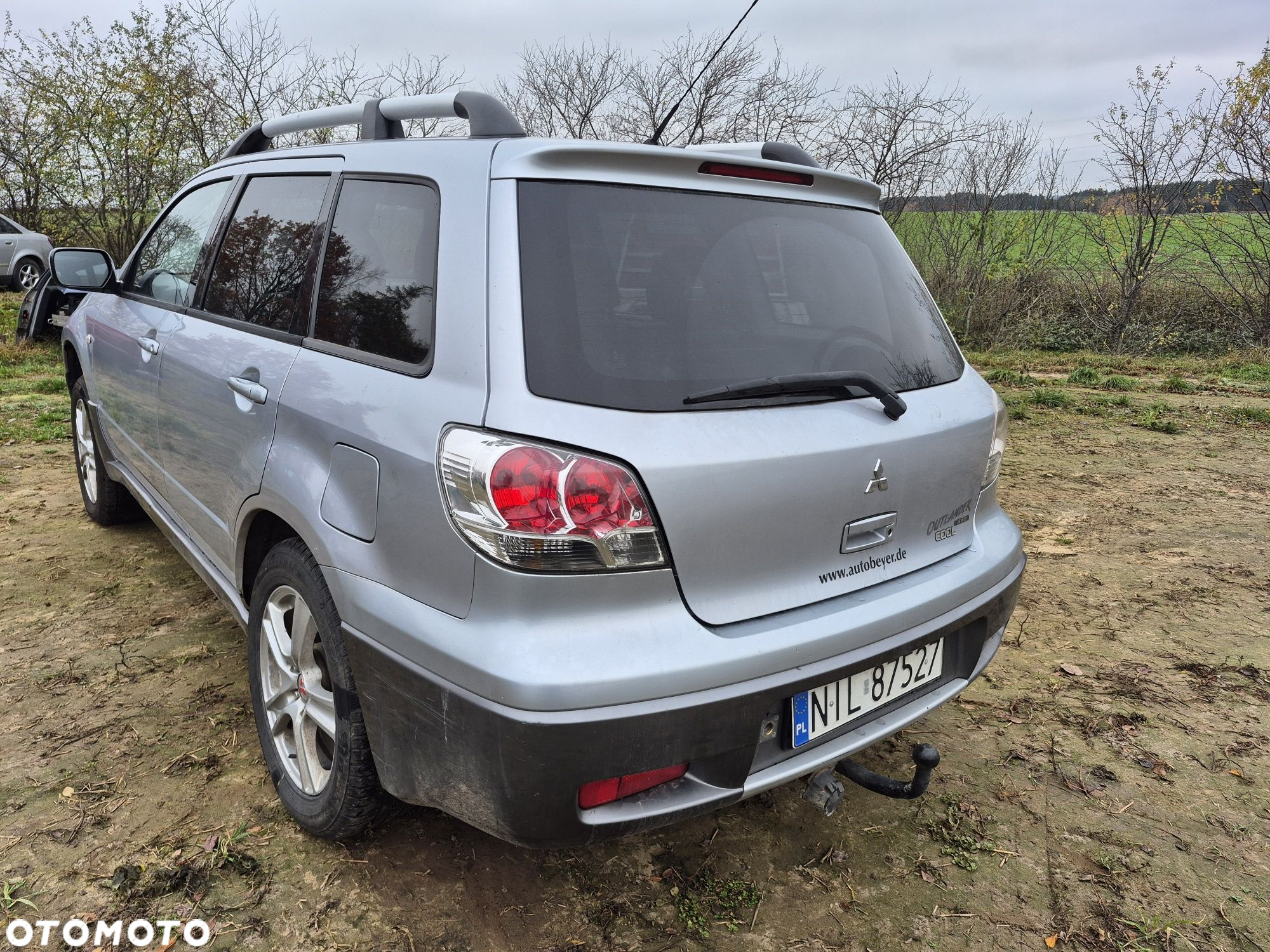 Części mitsubishi Outlander 2.4 b 4g69 kolor a31 silnik maska drzwi - 2