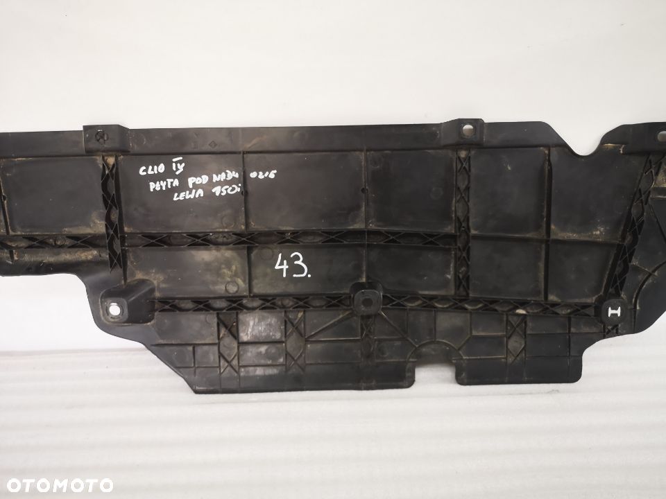 RENAULT CLIO IV 12- OSŁONA PODWOZIA LEWA NR 748157368R NR AUKCJI OSŁ43 - 3