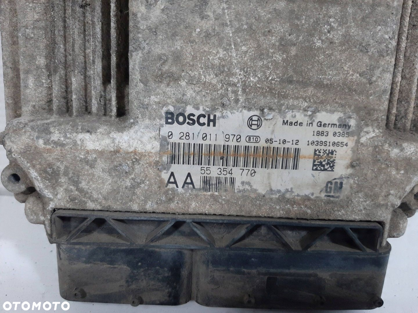 OPEL ASTRA H KOMBI 1.9CDTI 06R STEROWNIK SILNIKA ZESTAW 0281011970 55354770 - 3