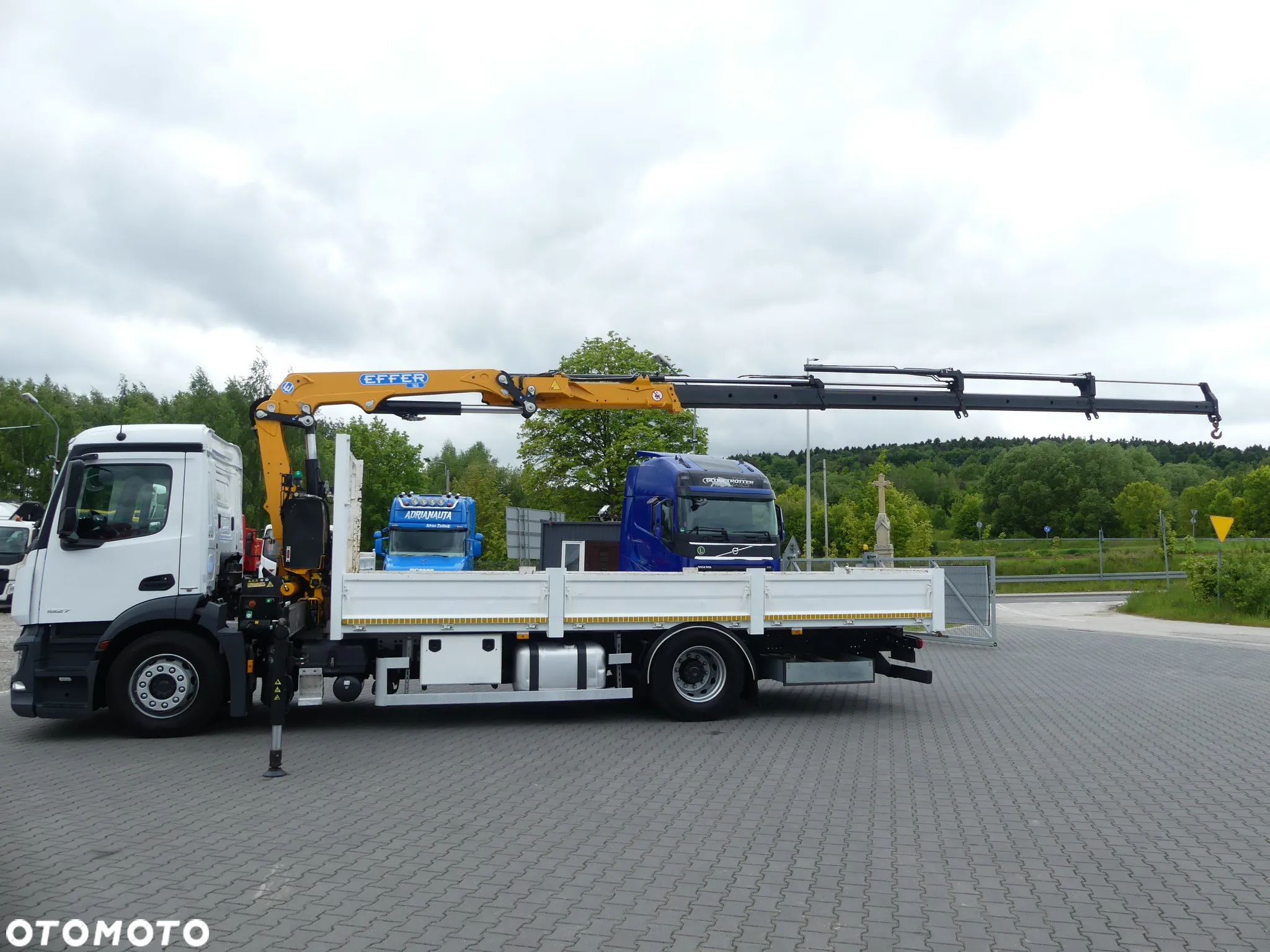 Mercedes-Benz ANTOS 1827 / HDS EFFER 165  18.65m / PILOT / EURO 6 / - 3