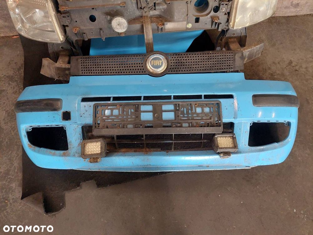 KOMPLETNY PRZÓD MASKA ZDERZAK BŁOTNIKI LAMPY PAS FIAT PANDA II 793 - 11