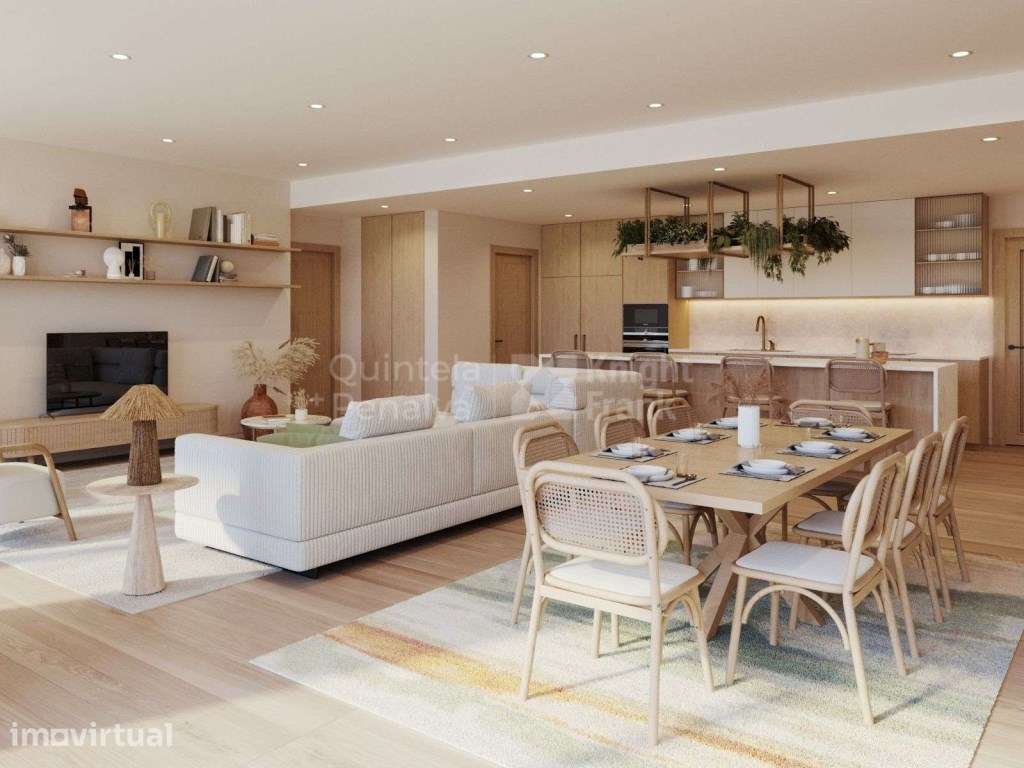 Apartamento T3 com terraço e estacionamento em Carcavelos - Grande imagem: 4/33