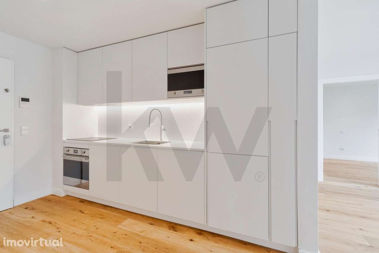 Apartamento T1 de Luxo no Condomínio Panorama, Setúbal – Terraço e Pis - Grande imagem: 3/26