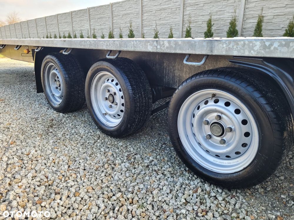 Niewiadów Laweta BR3 Indiana 8,5m 3 osie 3,5t Polski salon pierwszy właściciel gwarancja - 9