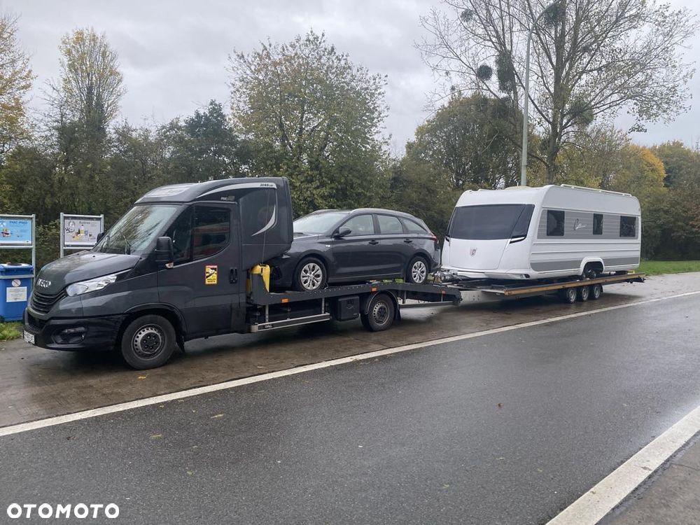 Gromex Podwójna laweta na 2 auta for 2 cars 8.5m 3500 kg - 4