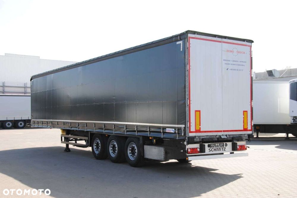 Schmitz Cargobull SCS kurtyna, podnoszona oś - 6