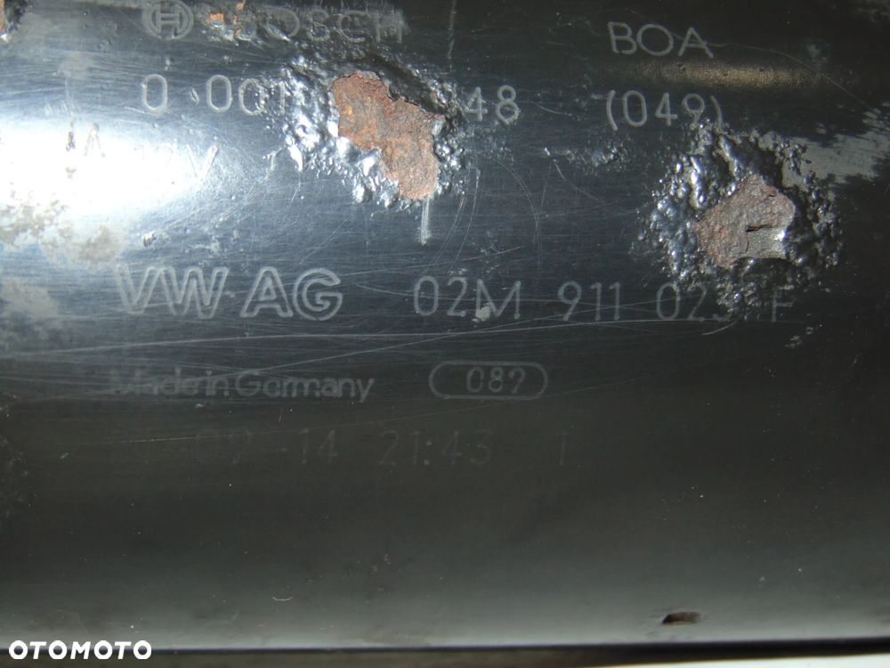 ORYGINAŁ rozrusznik 02M911023F Ford Galaxy VW Volkswagen Sharan Seat Alhambra I FL lift 1.9 TDI diesel 00-07r - 12