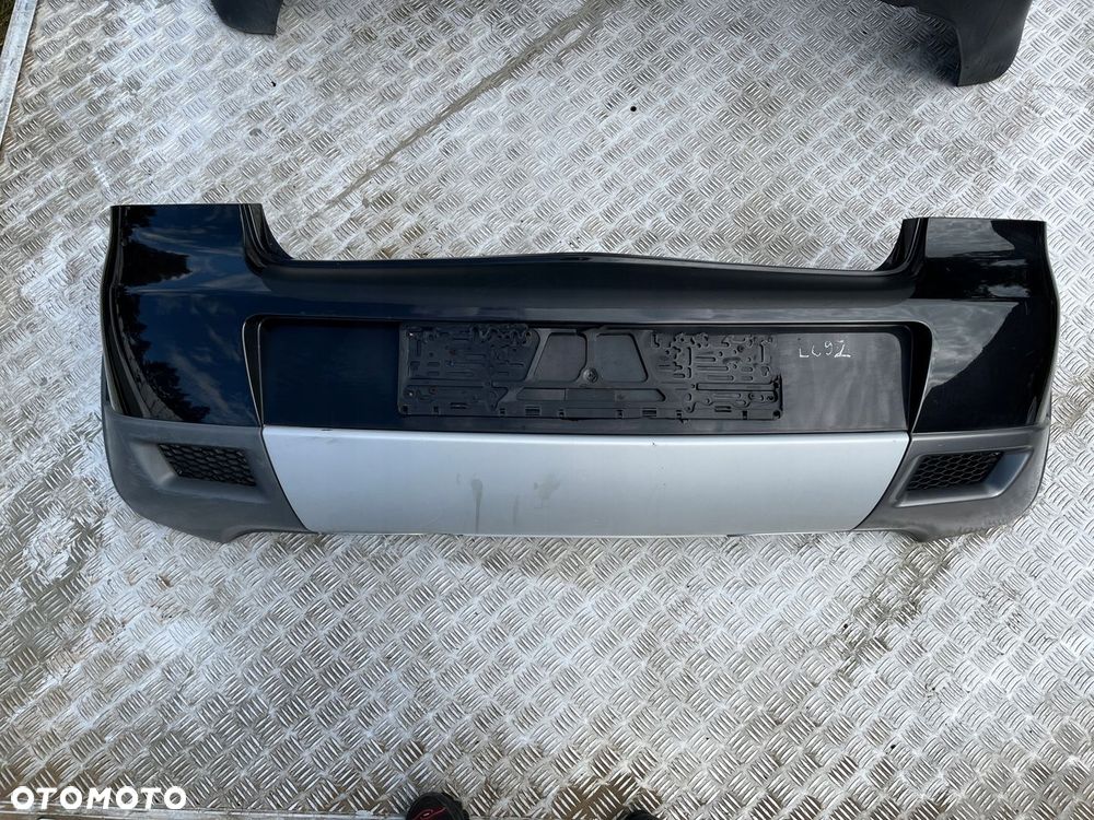 vw polo 9n fun cross zderzak tył tylny LC9Z - 1