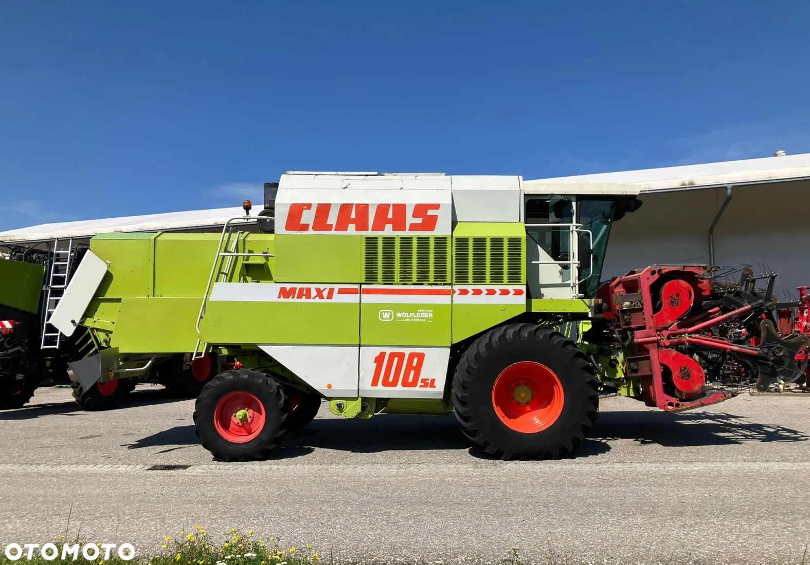 Claas Dominator 108 SL Kombajn zbożowy , 6-cylindrowy mercedes, ROK 1992, 221 KM - 7