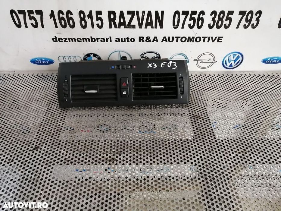 Grile Grila Aerisire Ventilator Bord Bmw X3 E83 Volan Stanga Grile Grila Aerisire Ventilator Bord B - 1
