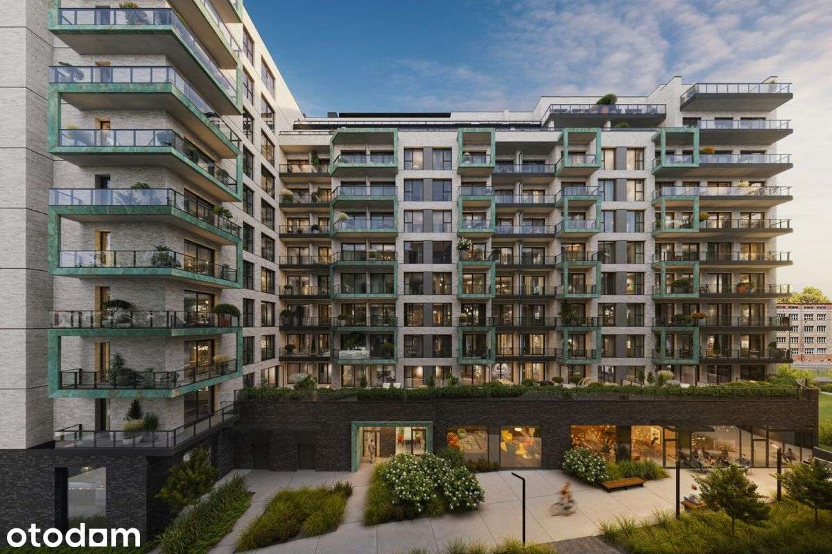 3-pokojowe mieszkanie 55m2 + balkon Bezpośrednio