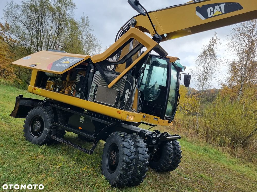 Caterpillar M318F Koparka CAT 18ton 2017r jak Nowa 6200mtg z Norwegii 3x łamane ramię smarowanie centralne Oryginał KLIMA KAMERY 6 cylindrów - 24