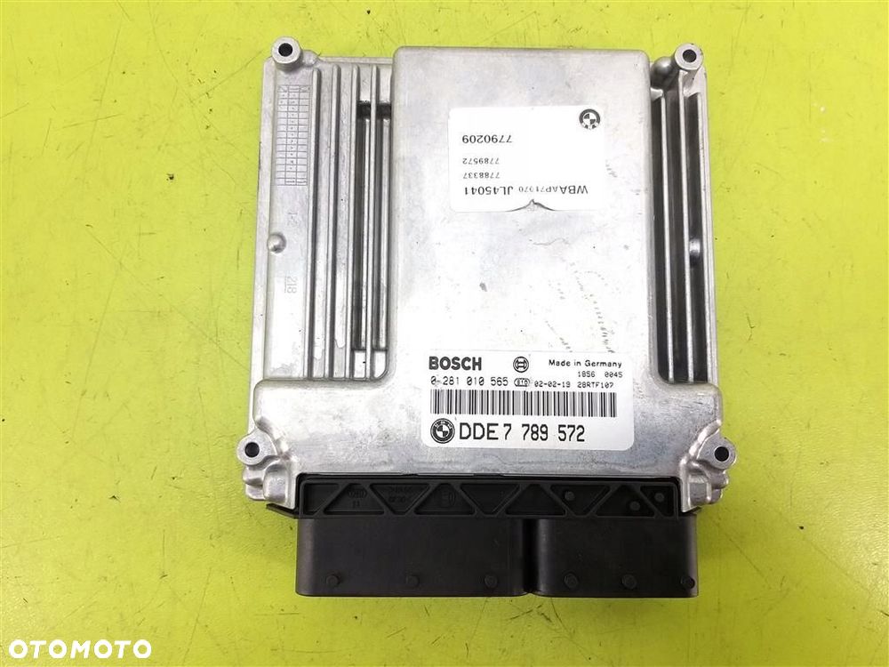 Komputer sterownik silnika BMW E46 1998-2007 2,0 D 0281010565 ORYGINAŁ - 1