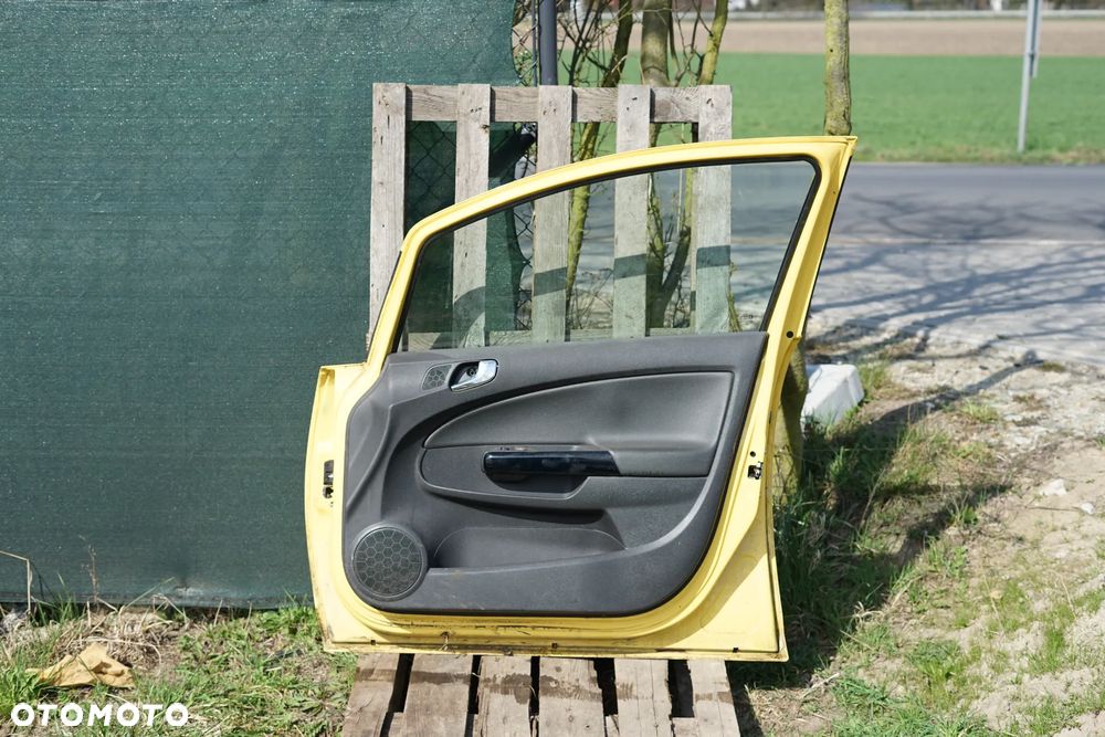 Drzwi przód przednie prawe Opel Corsa D 5d - 9