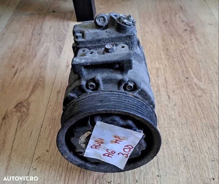 Compresor clima ac aer conditionat Audi A6 A8 3.0d Vw Phaeton 4.2i 2004-2005-2006 cod: 4E0260805F , 7SEU16C ( 7 pk ) - 3