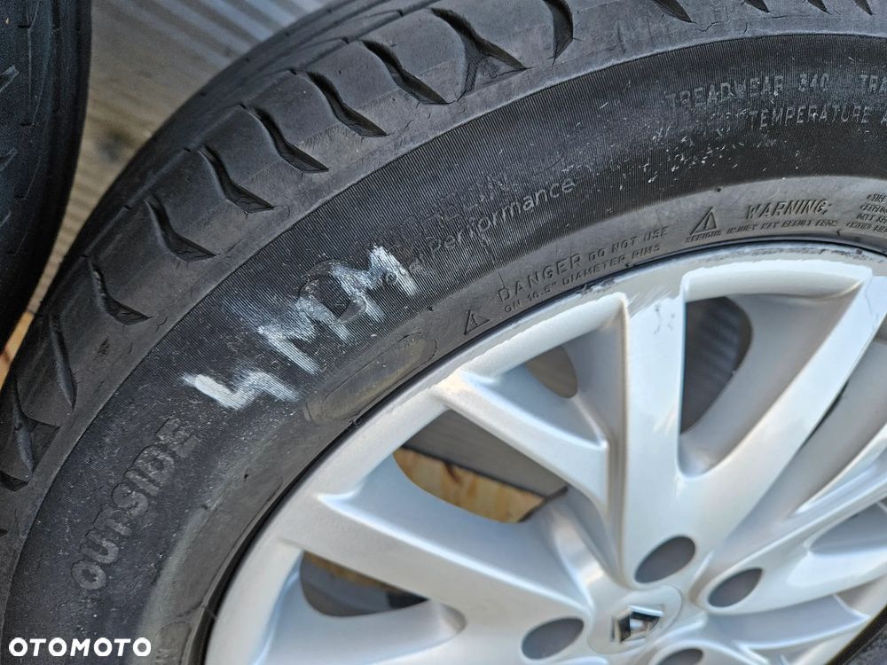 renault laguna iii koła felgi aluminiowe 16 403000606r 403005154r - 16