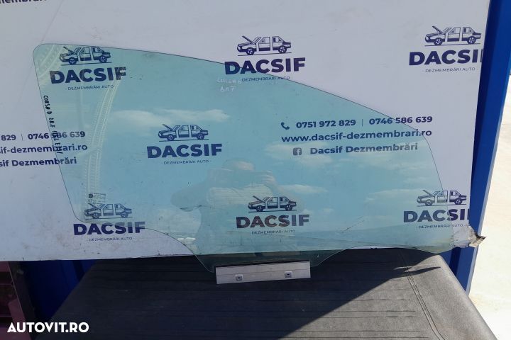 Geam usa fata dreapta 43R-001142 43R-001142 Opel Corsa D [2006 - 2011 - 1