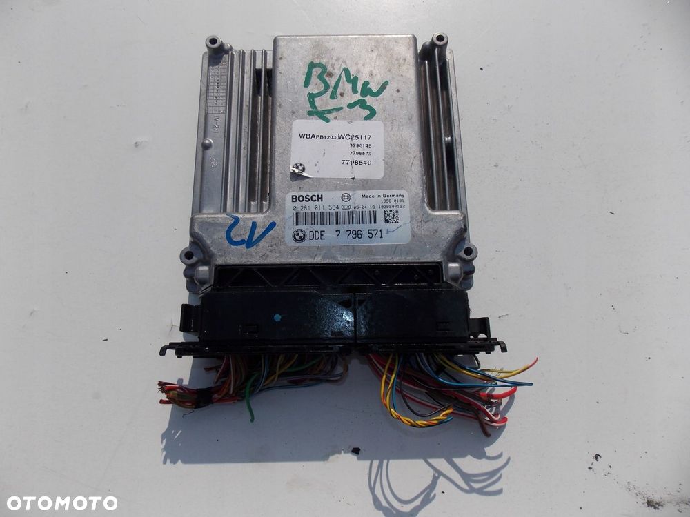 komputer bmw e83 x3 2.0 d 0281011564 dde 7796571 - 1