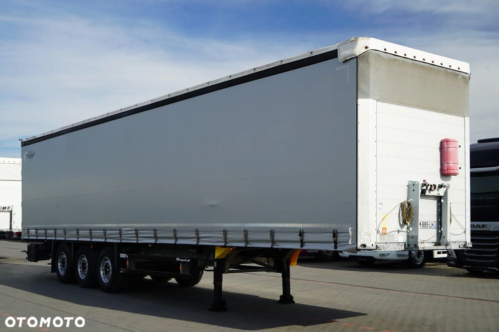 Schmitz Cargobull FIRANKA / STANDARD / 2 OSIE PODNOSZONE  / - 1