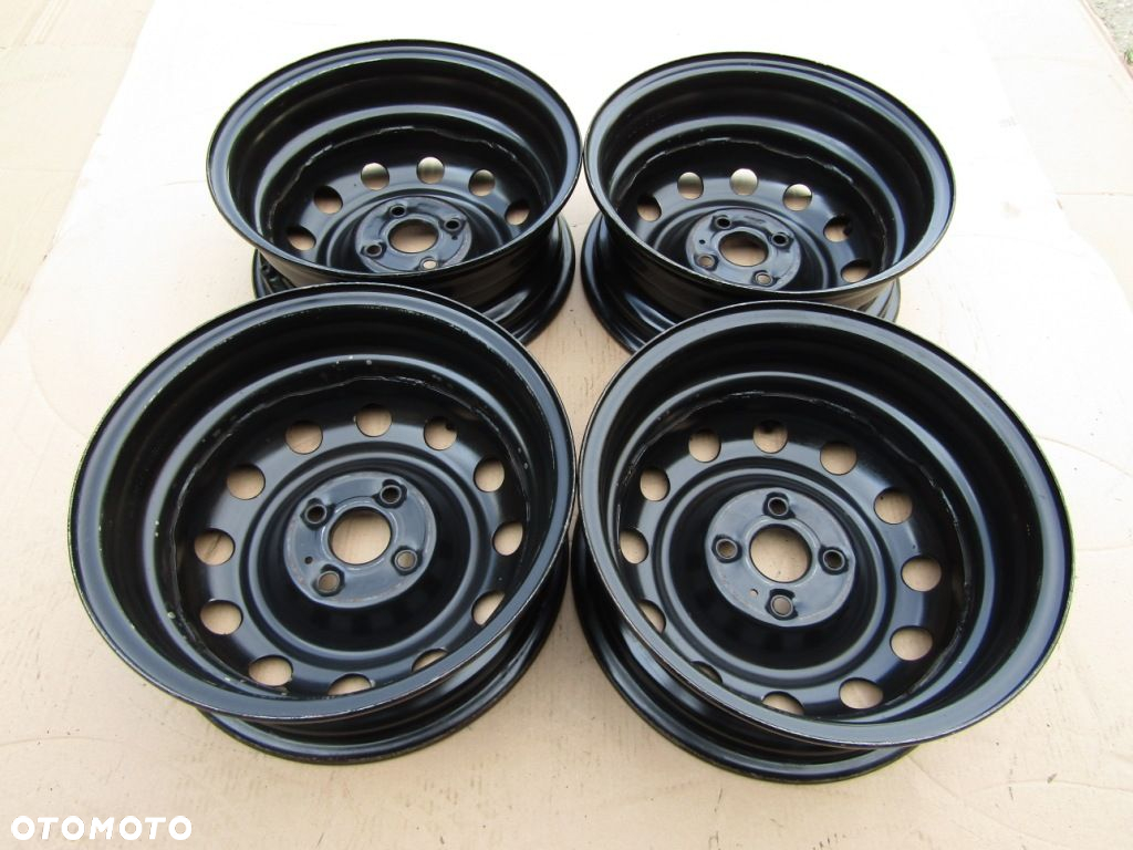 1x Felga 14 Hyundai i10 i20 Accent Getz Kia Picanto Rio II 5,5j 4x100 ET46 - 13