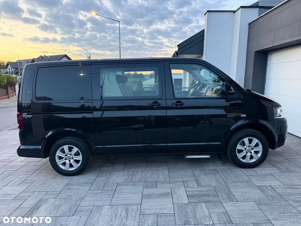 Volkswagen TRANSPORTER T5 LIFT Klima Elektryka Navi Tempomat Dubel Kabina Brygadówka Pdc Hak - 4