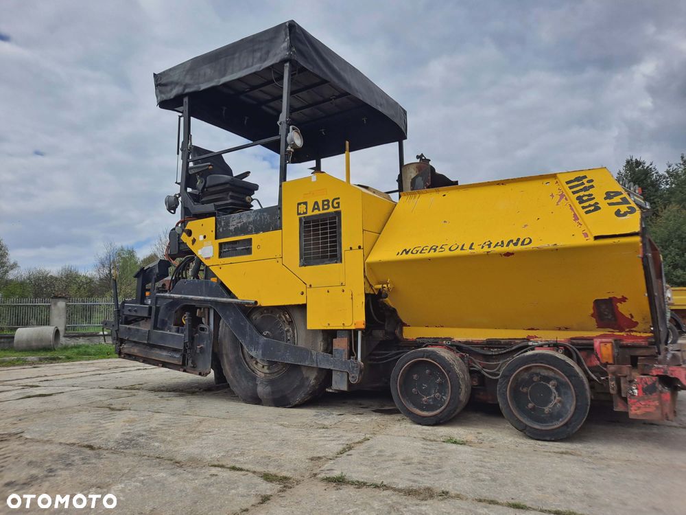 ABG Titan 473 Rozściełacz ,Volvo , dynapac - 1