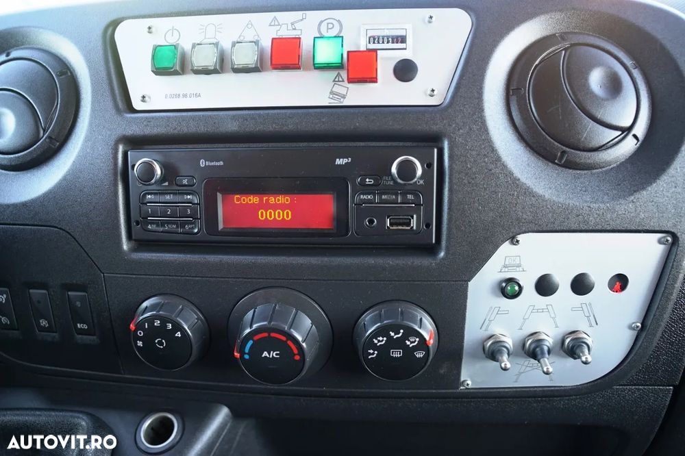 Renault MASTER / AERIAL / Platformă de lucru aeriană Elevateur 142 TPF - 14 m / MAX 265 kg / TABLĂ / - 32