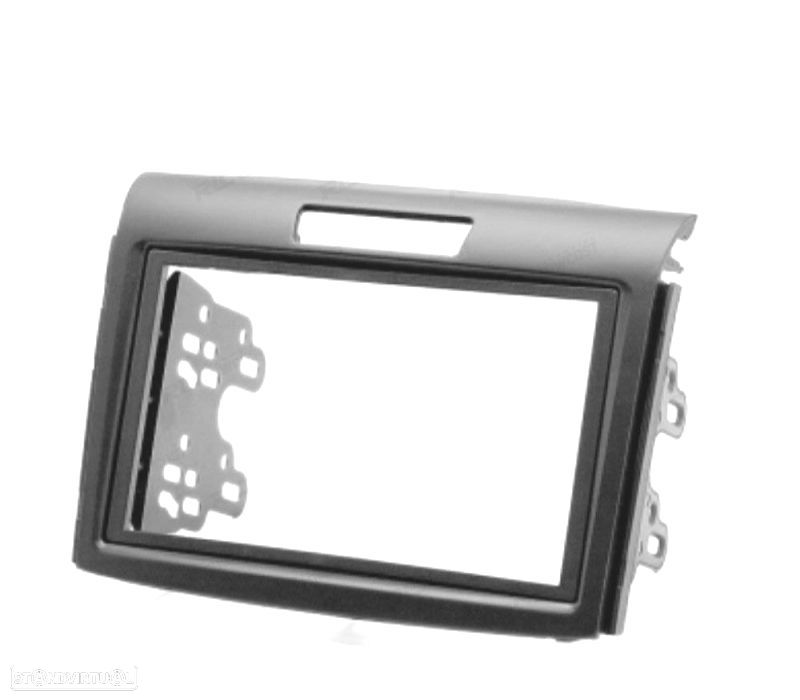 MOLDURA ADAPTADOR PRETO PARA RADIO 2-DIN PARA HONDA CR-V 12-17 - 4