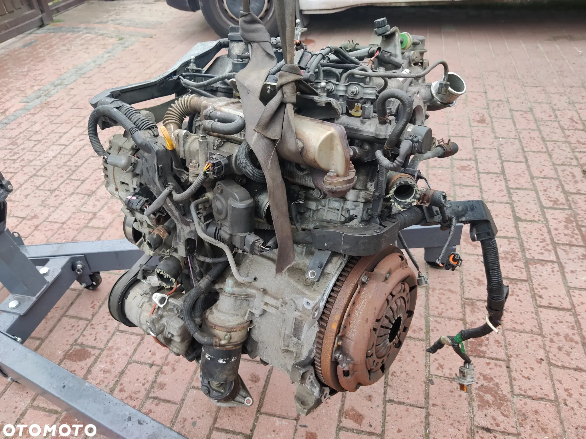 Kompletny silnik Toyota Yaris II Auris 1.4 D4D 1N-P72R - 4