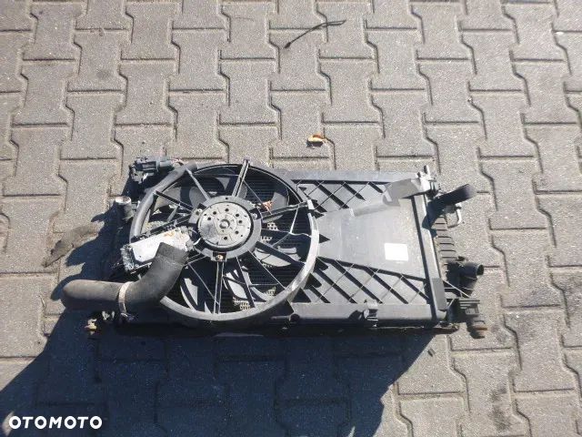 CHŁODNICA WODY WENTYLATOR INTERCOOLER FORD FOCUS C-MAX MK1 1.6 TDCI - 1