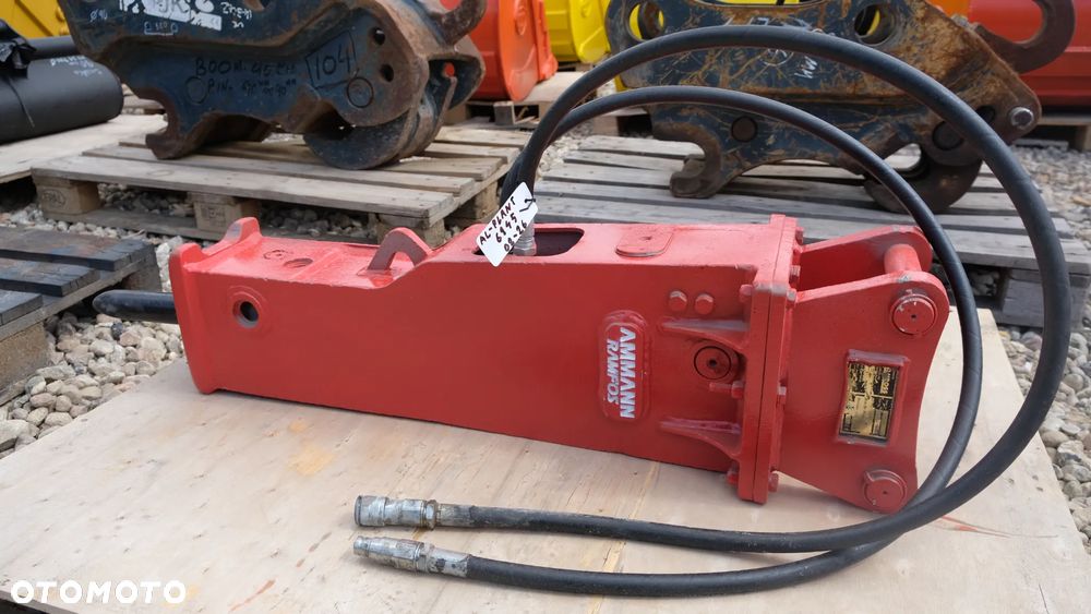 Młot  hydrauliczny  AMMANN ramfos  150kg  grot 40mm wyburzeniowy do minikoparki