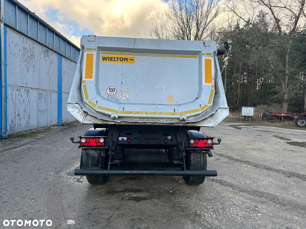 Wielton WYWROTKA NW-3 28m3 HARDOX OSIE SAF OŚ PODNOSZONA PLANDEKA WAGA:5200kg 2015r STAN IDEALNY - 16