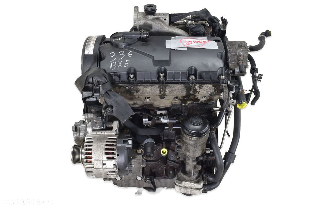 Silnik PASSAT B6 GOLF V TOURAN OCTAVIA II TOLEDO 1.9TDI 105KM BXE KOMPRESJA - 4