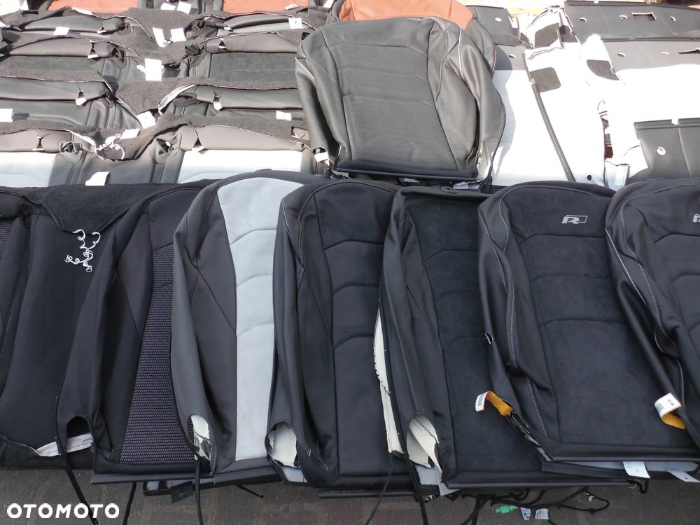 FOTEL FOTELE KANAPA OPARCIE SIEDZISKO BEZ PODNOZKA PRAWE LEWE POSZYCIE TAPICERKA SKORA GRIGIO / SCHWARZ KCZVOLKSWAGEN ARTEON 3G8 ORYGINAŁ - 29