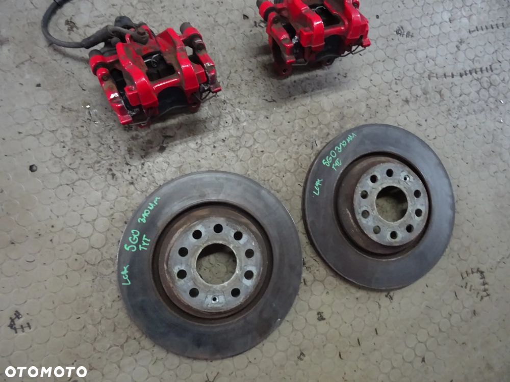 310MM zaciski tarcze klocki hamulce tyl VW Golf VII GTI czesci - 2