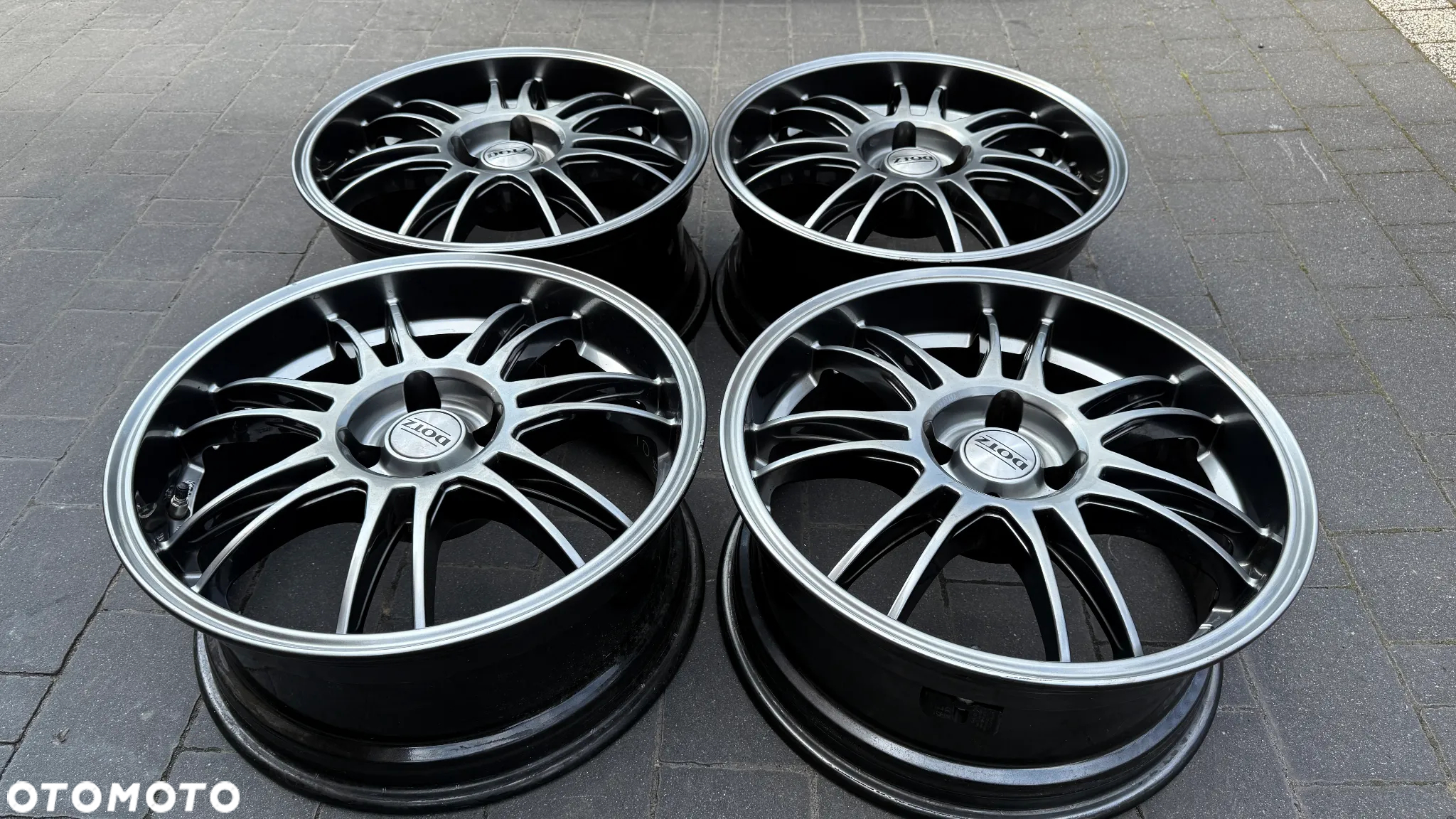 Felgi Aluminiowe KBA DOTZ r18 4x108 ford volvo kola et25 8J - 2