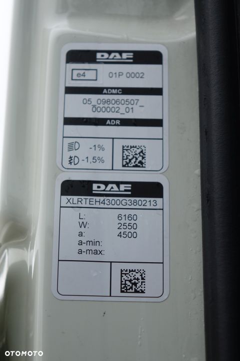 DAF XF 480 FT / SUPER SPACE CAB / STANDARD/ EURO 6 / AUTOMAT / INTARDER / KLIMATYZACJA POSTOJOWA / LODÓWKA / 2 ZBIORNIKI PALIWA - 32