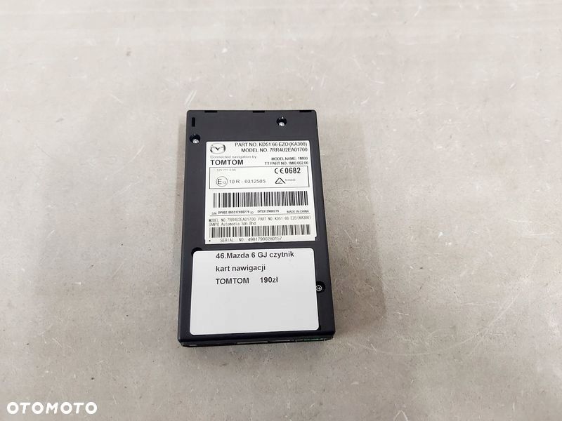 MAZDA 6 III GJ CZYTNIK KART NAWIGACJI NAVI TOMTOM - 1