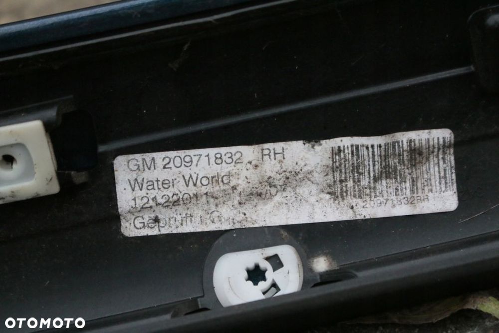 listwa szyby prawa Opel Zafira C - 6