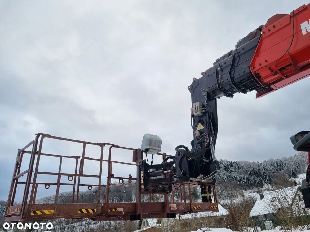 Manitou MRT3255+ PRIVILAGE Ładowarka Teleskopowa 32metry 5630 mtg Kosz (Pilot 2 funkcje) Wciągarka hydr. Widły. Jak Nowa z Norwegii! 2017r. KLIMA Webasto post. Kamera DEKRA 2026r. Po serwisach 100h temu! skręt 4 koła. Auto-poziomowanie! jazda szybka wolna. Zero luzów wycieków! - 18