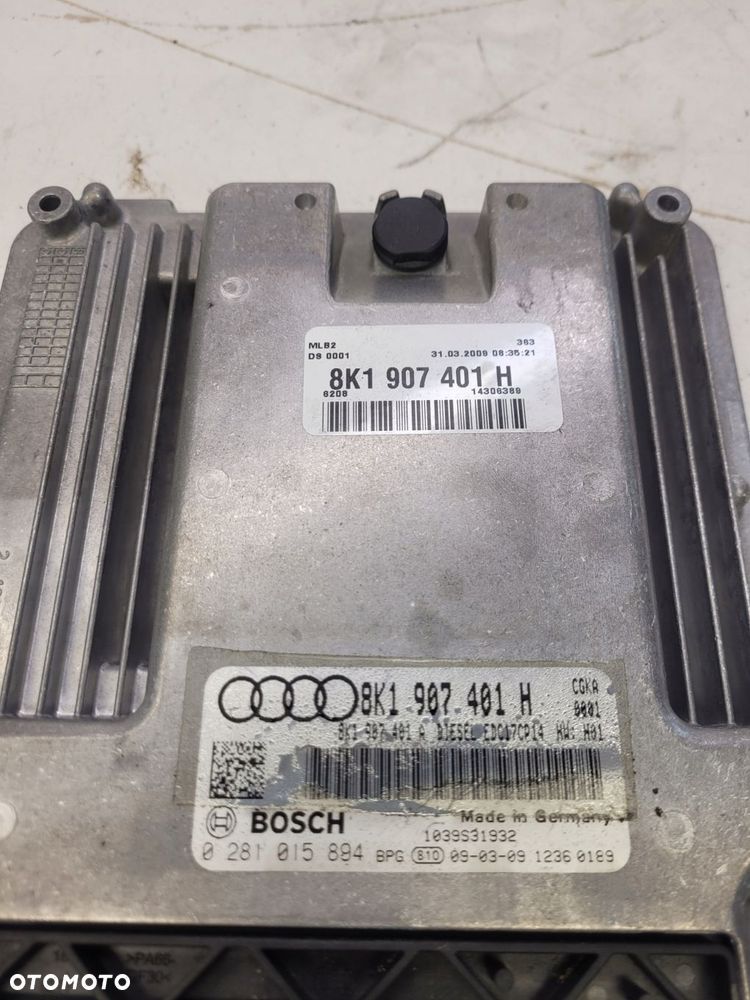 KOMPUTER STEROWNIK SILNIKA AUDI A4 Q5 8K1907401H - 3