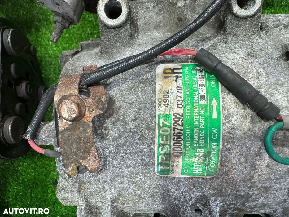 compresor clima ac honda 1.2 / 1.3 / 1.4 / 1.6 / 1.8 / 2.0 / 2.2 / 2.3, 38800-rsr-e010-m2,oe - 4