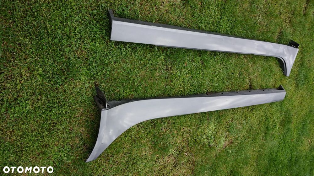 Jaguar XF II X260 nakladka listwa progowa prawa kolor Ammonite Gray LRC LKH - 2