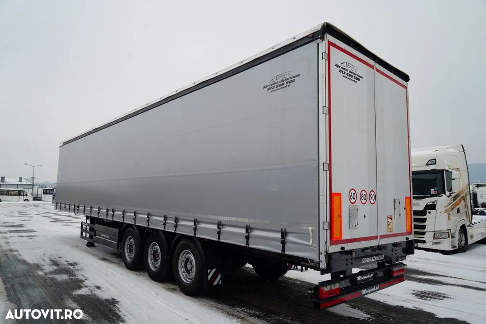 Schwarzmuller CORTINĂ / STANDARD / COȘ PENTRU PALEȚI / AXE SAF / - 3