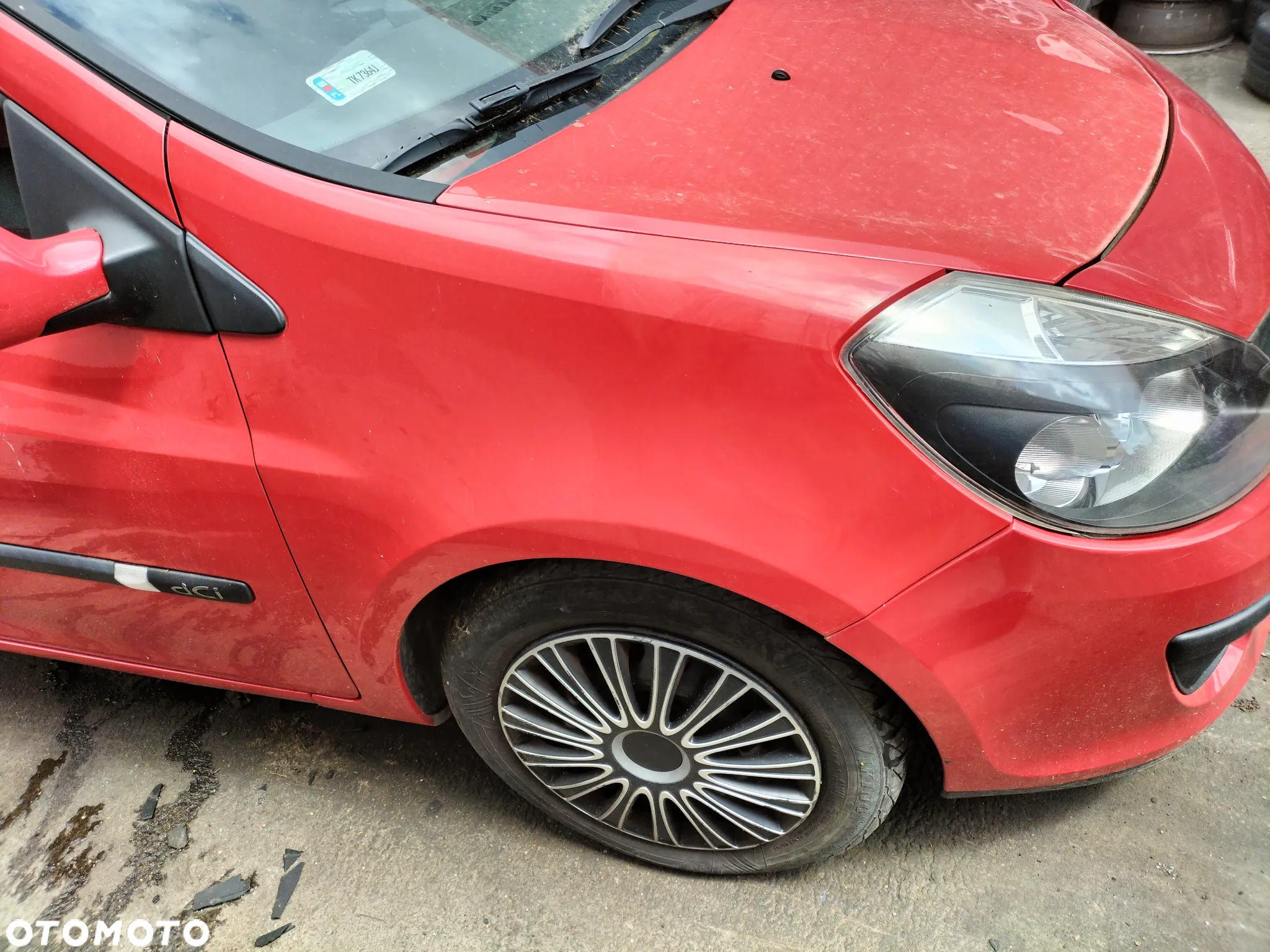 KLAPA BAGAŻNIKA RENAULT CLIO III 1.5 DCI 05-09r PRZED LIFT KOD LAK. OV727 - 9