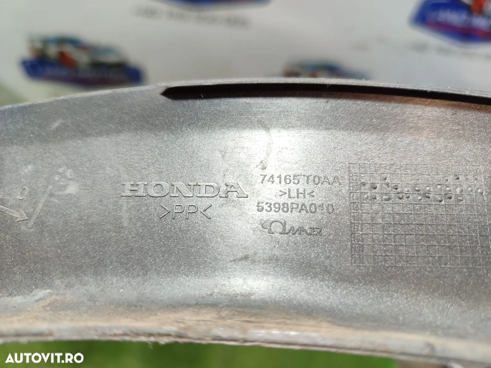 ORNAMENT ARIPA STANGA FATA HONDA CR-V 2.2 DIESEL 2015 Hatchback COD OEM 5398PA010 / 74165T0AA / 2012-2016 - 8