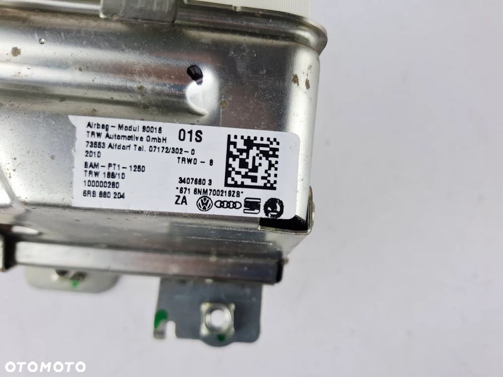 Poduszka Powietrzna Pasażera Air-Bag Polo 6R 6RS880204 - 4