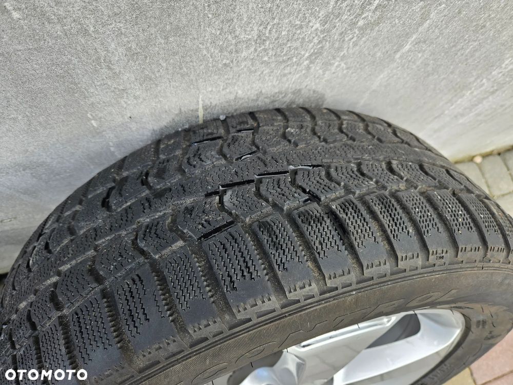 KOŁA FELGI ALUFELGI 17  6,5 J ET 39 1K8071497 OPONY ZIMOWE 225 55 17 VOLKSWAGEN SKODA KOMPLET FELGI Z OPONAMI - 9